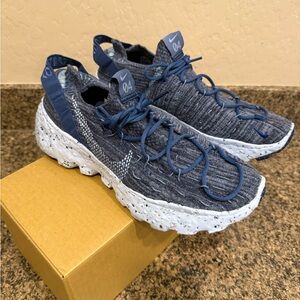 Men’s Nike Space Hippie 04 Mystic Navy/Chambray Blue Marine